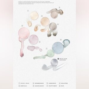 The Favori Muse Ink Satin Shushu cream ivory pearl nuance gel nails Korea Japan